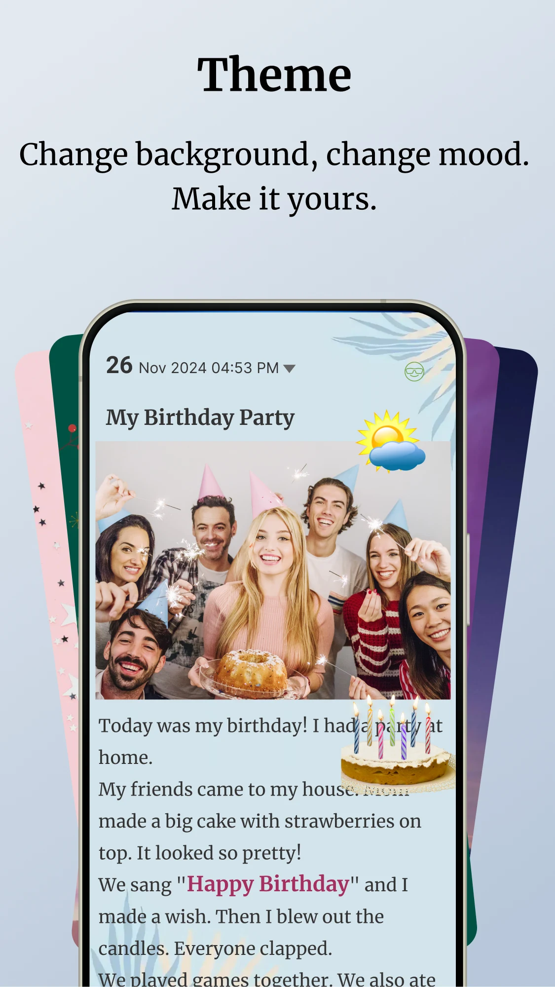 Diary Up: Locked Journal Notes screenshot